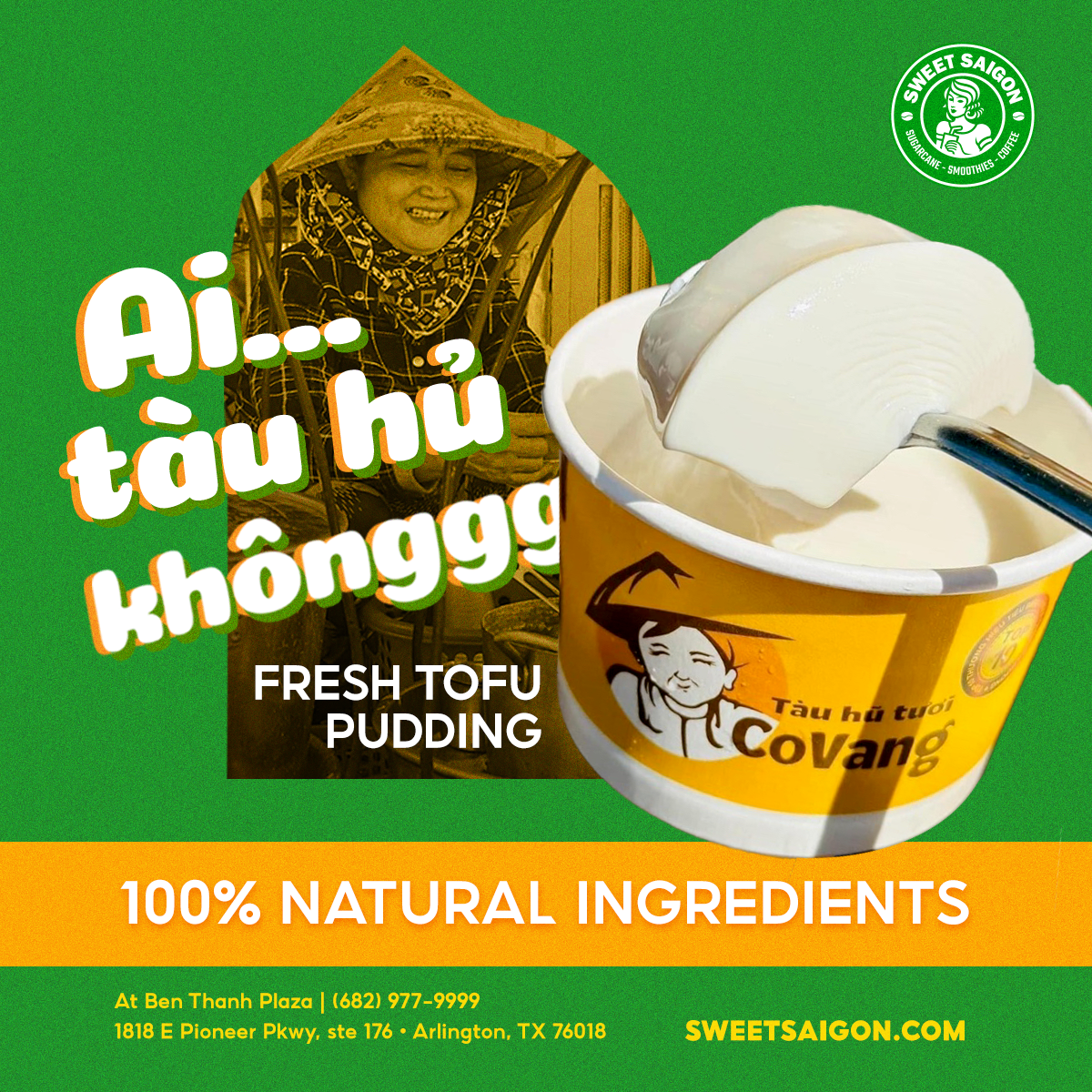 Fresh Tofu Pudding CoVang