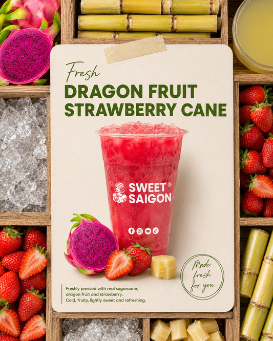 Dragon Fruit Strawberry Cane