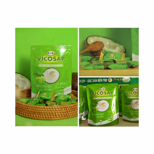 Kẹo Dừa Sáp Lá Dứa, 100g